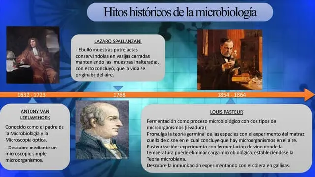 hechos historicos de la microbiologia de los alimentos - Quién es el padre de la microbiología de los alimentos