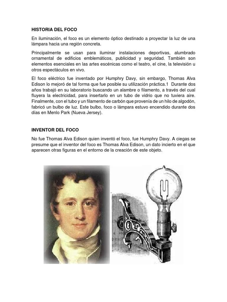 La Historia de la Luz: Del Ámbar a la Lámpara LED - Quién fue el creador de la lámpara hecho historico creador del foco - Quién fue el creador de la lámpara