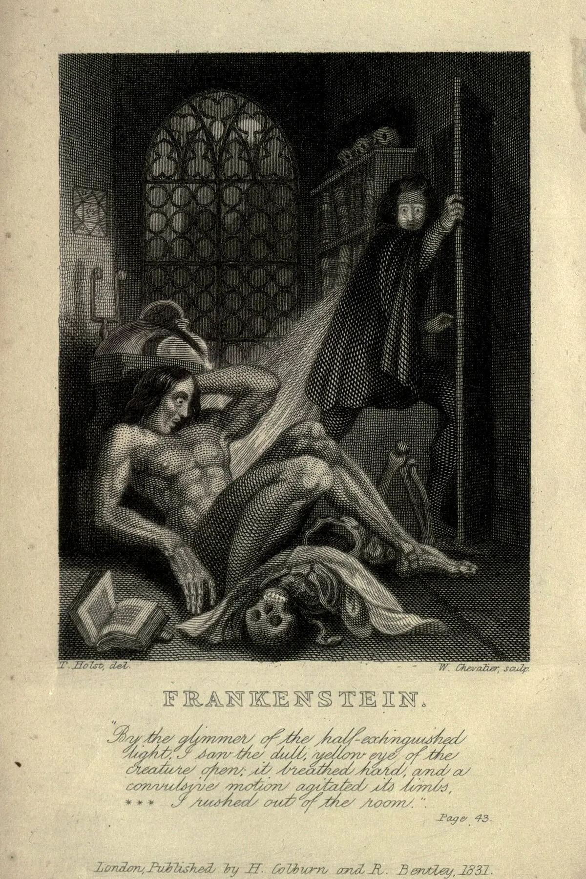 hechos reales frankenstein o el prometeo moderno - Quién narra la historia de Frankenstein o el moderno Prometeo